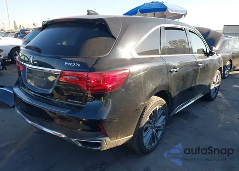 2017 Acura Mdx Technology Package z USA, uszkodzony, nr VIN 5FRYD4H53HB022147